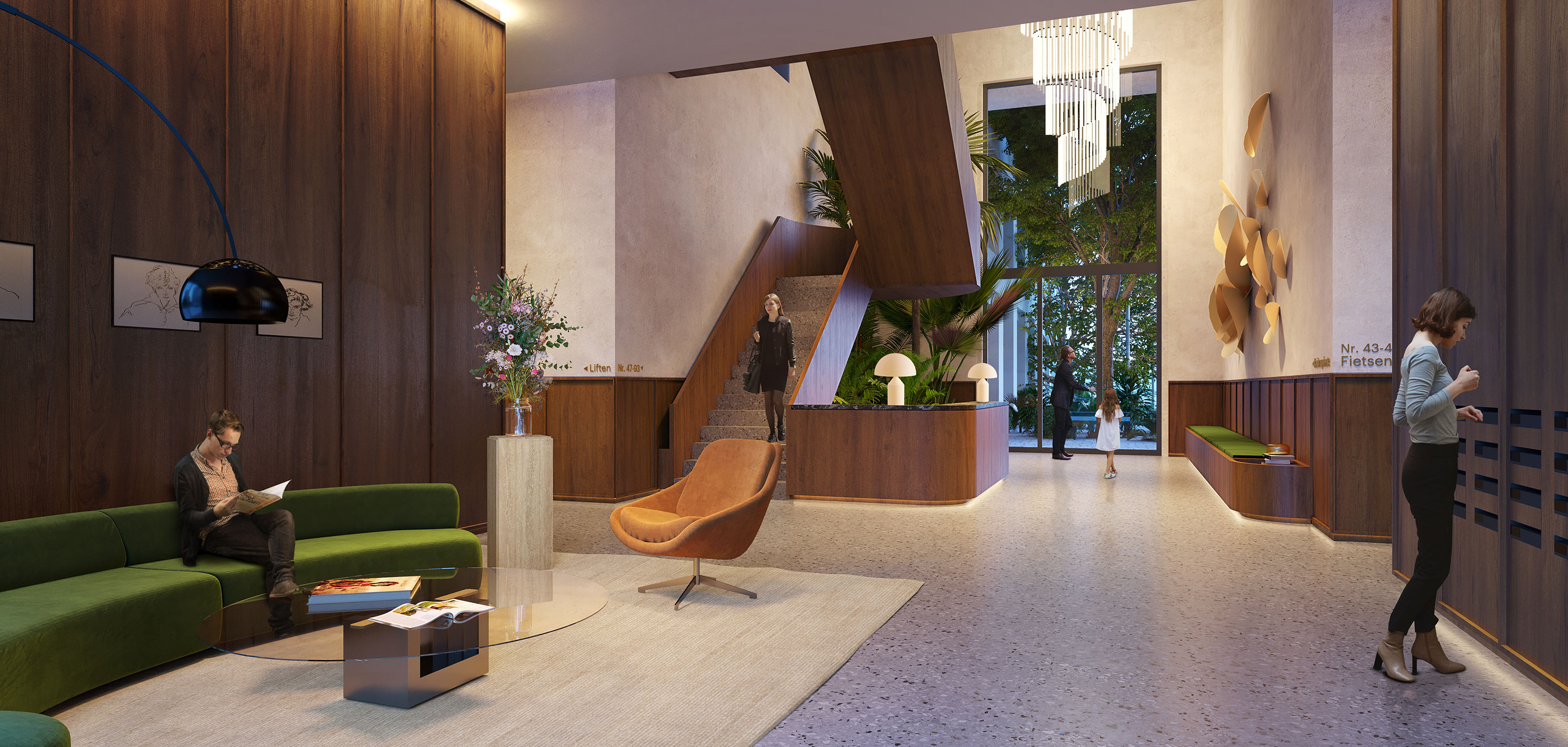 Inside Think District Building